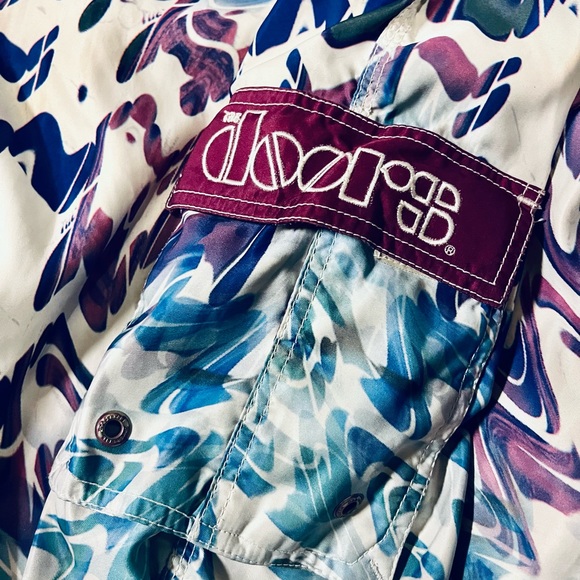 THE DOORS JIM MORRISON Dragonfly Swim Surf Board Shorts Trunks - Picture 2 of 5